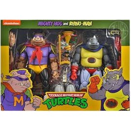 Mighty Hog and Rhino-man - Teenage Mutant Ninja Turtles - Neca