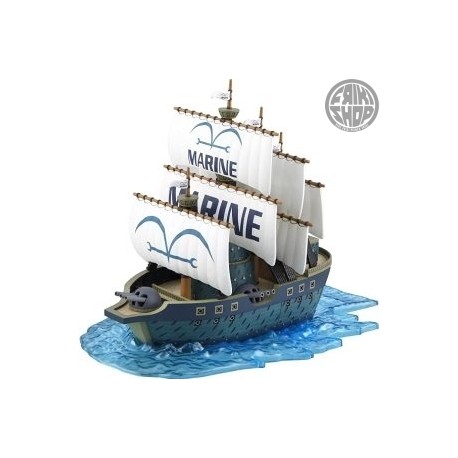 Marine Warship - One Piece Grand Ship Collection - Bandai Model kit