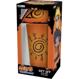 Abystyle - Pint Glass and Coaster Gift Set - Naruto Shippuden