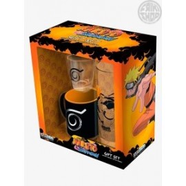 Abystyle - Glass Gift Set of 3 - Naruto Shippuden