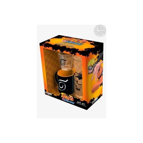 Abystyle - Glass Gift Set of 3 - Naruto Shippuden