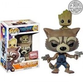 ROCKET WITH GROOT - GUARDIANS OF THE GALAXY VOL.2 - FUNKO 211