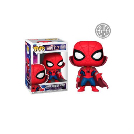 ZOMBIE HUNTER SPIDEY – WHAT IF…? – DISNEY – FUNKO 945