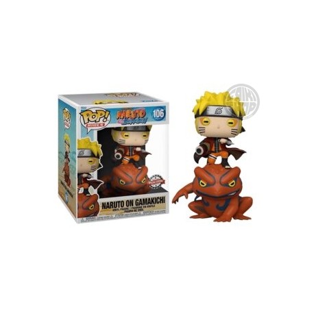 NARUTO ON GAMAKICHI - NARUTO SHIPPUDEN - FUNKO 106