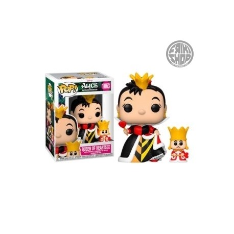 QUEEN OF HEARTS WITH KING - ALICE IN WONDERLAND - DISNEY - FUNKO 1063