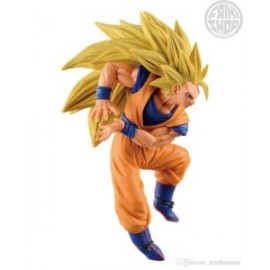 BANPRESTO CRANEKING - SCULTURES – DRAGON BALL – SUPER SAIYAN 3 SON GOKOU