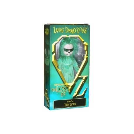 MEZCOTOYZ LIVING DEAD DOLLS - THE LOST IN OZ - TEDDY AS THE LION