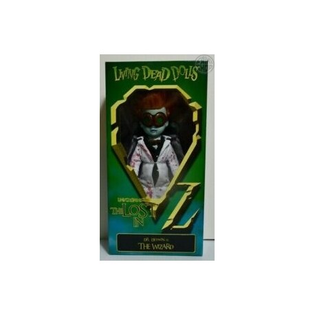 MEZCOTOYZ LIVING DEAD DOLLS - THE LOST IN OZ - DR. DEDWIN AS THE WIZARD