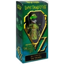 MEZCOTOYZ LIVING DEAD DOLLS - THE LOST IN OZ - BRIDE OF VALENTINE AS THE TIN MAN