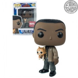 NICK FURY WITH GOOSE THE CAT - CAPTAIN MARVEL - FUNKO 447