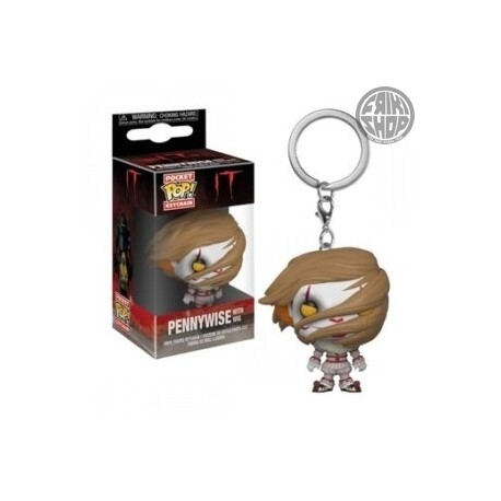 PENNYWISE WITH WIG - IT - FUNKO LLAVERO