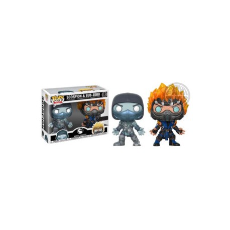 SCORPION & SUB-ZERO - MORTAL KOMBAT X - FUNKO 2 PACK