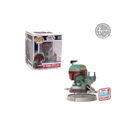 BOBA FETT WITH SLAVE ONE - STAR WARS - FUNKO 213G
