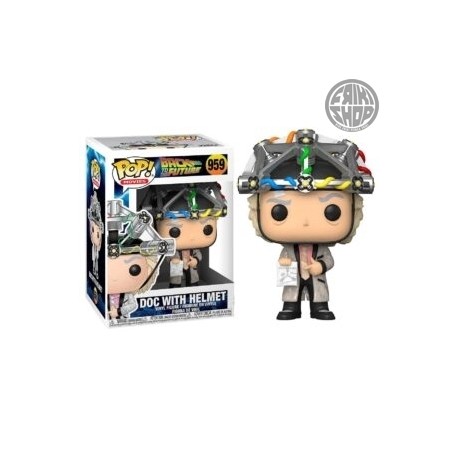 DOC WITH HELMET - BACK TO THE FUTURE - FUNKO 959