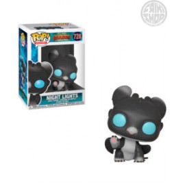 NIGHT LIGHTS BLACK BLUE EYES - HOW TO TRAIN YOUR DRAGON THE HIDDEN WORLD - FUNKO 728